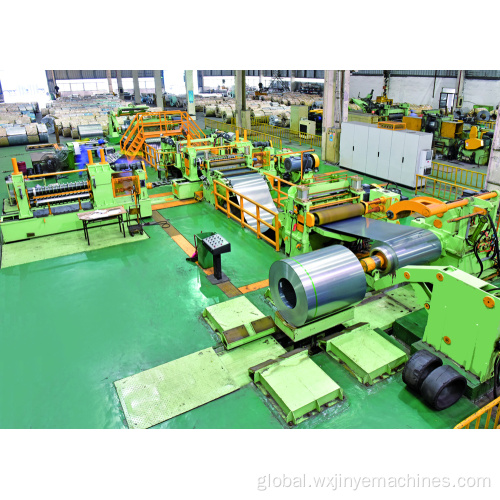 Steel Sheet Slitting Machine Double Heads Fast Change Slitting Line Factory